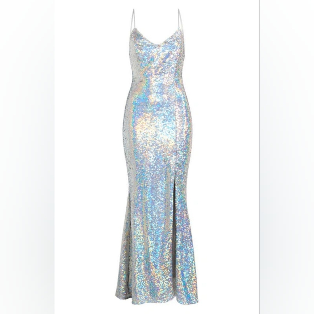 Iridescent Mermaid Gown US 7/8